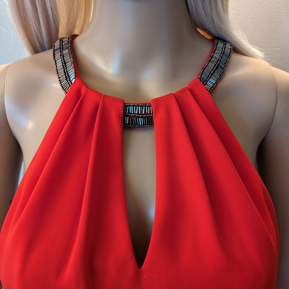 CARMEN MARC VALVO Infusion Dress. RED ๐๐ฝ๐๐ . Size 6 - Picture 2 of 9
